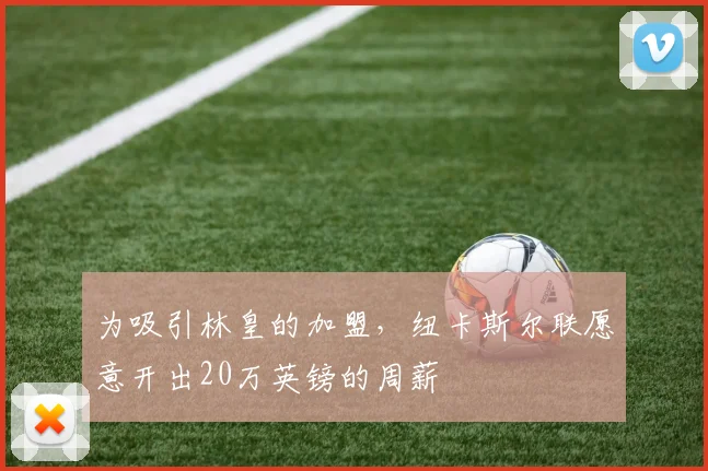 为吸引林皇的加盟，纽卡斯尔联愿意开出20万英镑的周薪